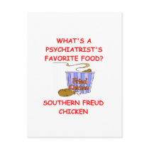 PSYCH joke Postcard