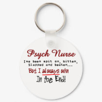 Psych Nurse Hilarious sayings Gifts keychains