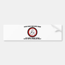 Psych Ward Take Down Champ Bumper Sticker