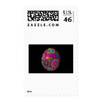 Psychadelic Easter Egg 5 postage