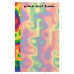 Psychadelic rainbow stationery for your text