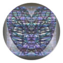 Psychadelic String up my heart stickers by VampOut Psychadelic String up my heart stickers