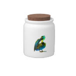 Psychadelic Young Pelican Cleaning Candy Jar