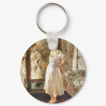 Psyche Berthe Morisot Fine Ar keychains