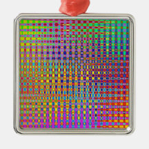 Psychedelia Premium Square Ornament