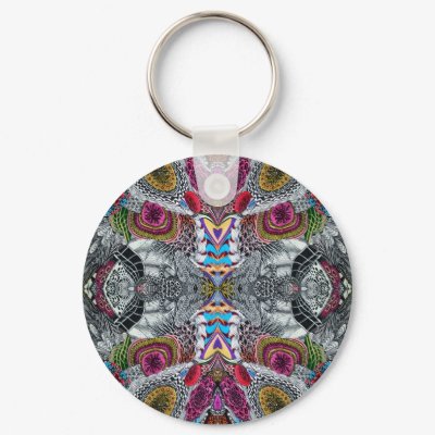 Psychedelic 2 Keychain by themystic