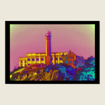 Psychedelic Alcatraz posters