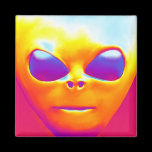 Psychedelic Alien magnets