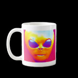 Psychedelic Alien mugs