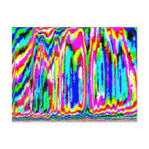 Psychedelic Aurora Sg Aurora A 3D Bitplane 50 Post Card