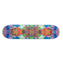 Psychedelic Billowing Forth V1 Skate Deck