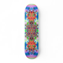 Psychedelic Billowing Forth V1 Skate Deck