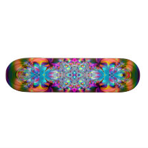 Psychedelic_Billowing_Forth_V2 Custom Skateboard