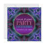 Psychedelic Blacklight Adult Party Invitation