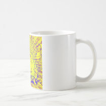 Psychedelic Cat Artwork mugs