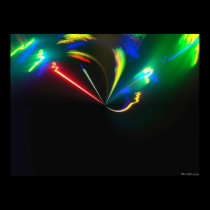 psychedelic color explosion posters