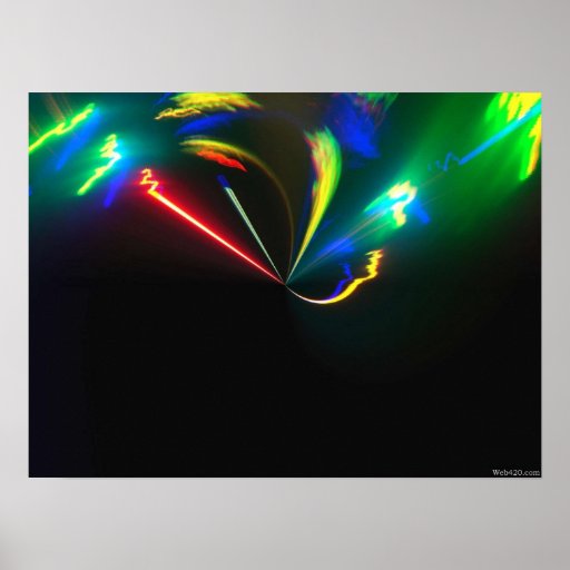psychedelic color explosion posters