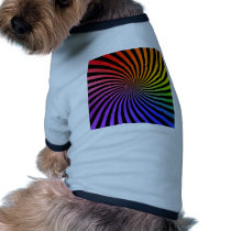 Psychedelic Color Spiral: pet clothing by spiritswitchboard Psychedelic Color Spiral: pet clothing
