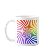 Psychedelic Color Spiral: mugs by spiritswitchboard Psychedelic Color Spiral: mugs