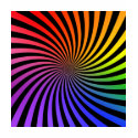 Psychedelic Color Spiral: t-shirts by spiritswitchboard Psychedelic Color Spiral: t-shirts