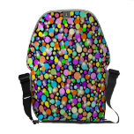 Psychedelic Colors Spheres Commuter Bag