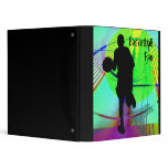 Psychedelic Court Basketball binders