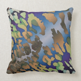 Psychedelic Cowhide Pillows
