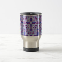 Psychedelic Cross Insulated Mug mugs