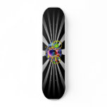 Psychedelic Deck Custom Skateboard