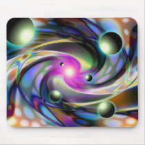 Psychedelic dimensions mousepad mousepads