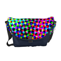 psychedelic  disco bag commuter bag