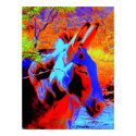 Psychedelic Donkey posters by Lessandra Psychedelic Donkey posters