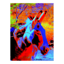 Psychedelic Donkey posters