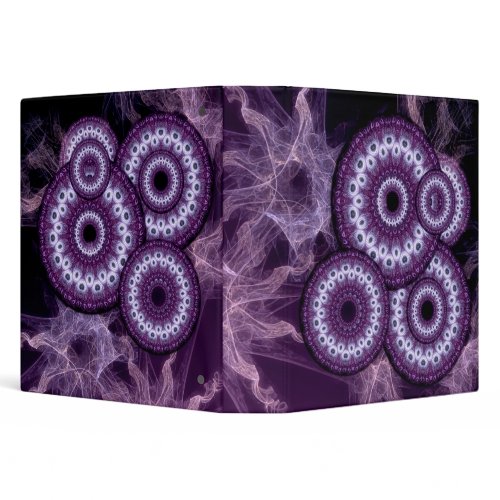 Psychedelic Doorways : Purple Avery Binder binder