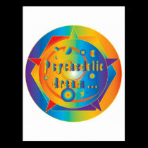 Psychedelic dream ... postcards