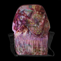Psychedelic Earth Faerie Messenger Bag