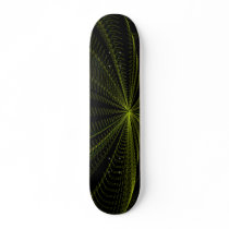 Psychedelic Electric Green Skate Boards