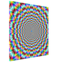 Psychedelic Eye Bender Canvas Print