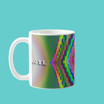 Psychedelic Fish IXOYE coffee cup mugs