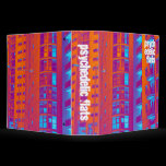 Psychedelic Flats (2in) binders