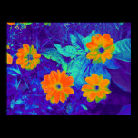 Psychedelic Flower Bed 02 posters