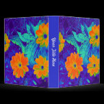 Psychedelic Flower Bed binders