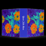 Psychedelic Flower Bed binders