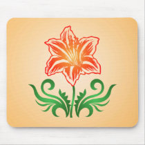 Psychedelic Flower: Vector Drawing: Mousepad by spiritswitchboard Psychedelic Flower: Vector Drawing: Mousepad