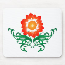 Psychedelic Flower: Vector Drawing: mousepads by spiritswitchboard Psychedelic Flower: Vector Drawing: mousepads