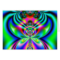 Psychedelic Flutterby cards