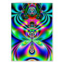Psychedelic Flutterby cards