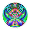 Psychedelic Flutterby magnets
