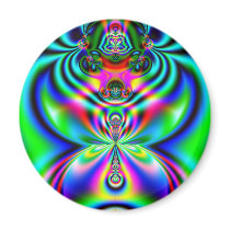 Psychedelic Flutterby magnets