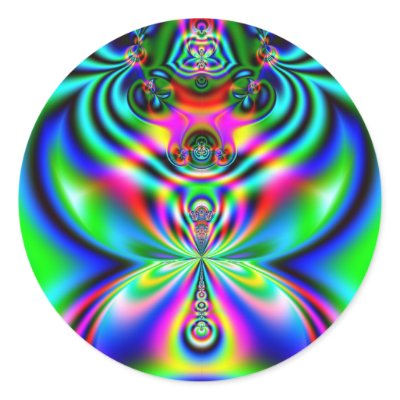 Psychedelic Flutterby Sticker by sunraharmonic